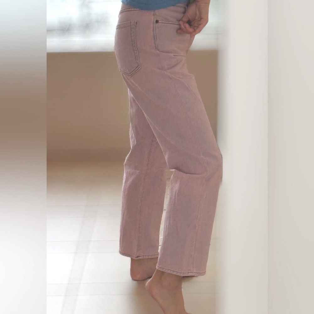 Acne Studios high rise Pink Washed Jeans - Picture 2 of 12